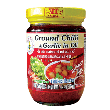 Ground Chilli & Garlic in Oil
