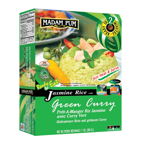 Jasmine Rice with Green Curry