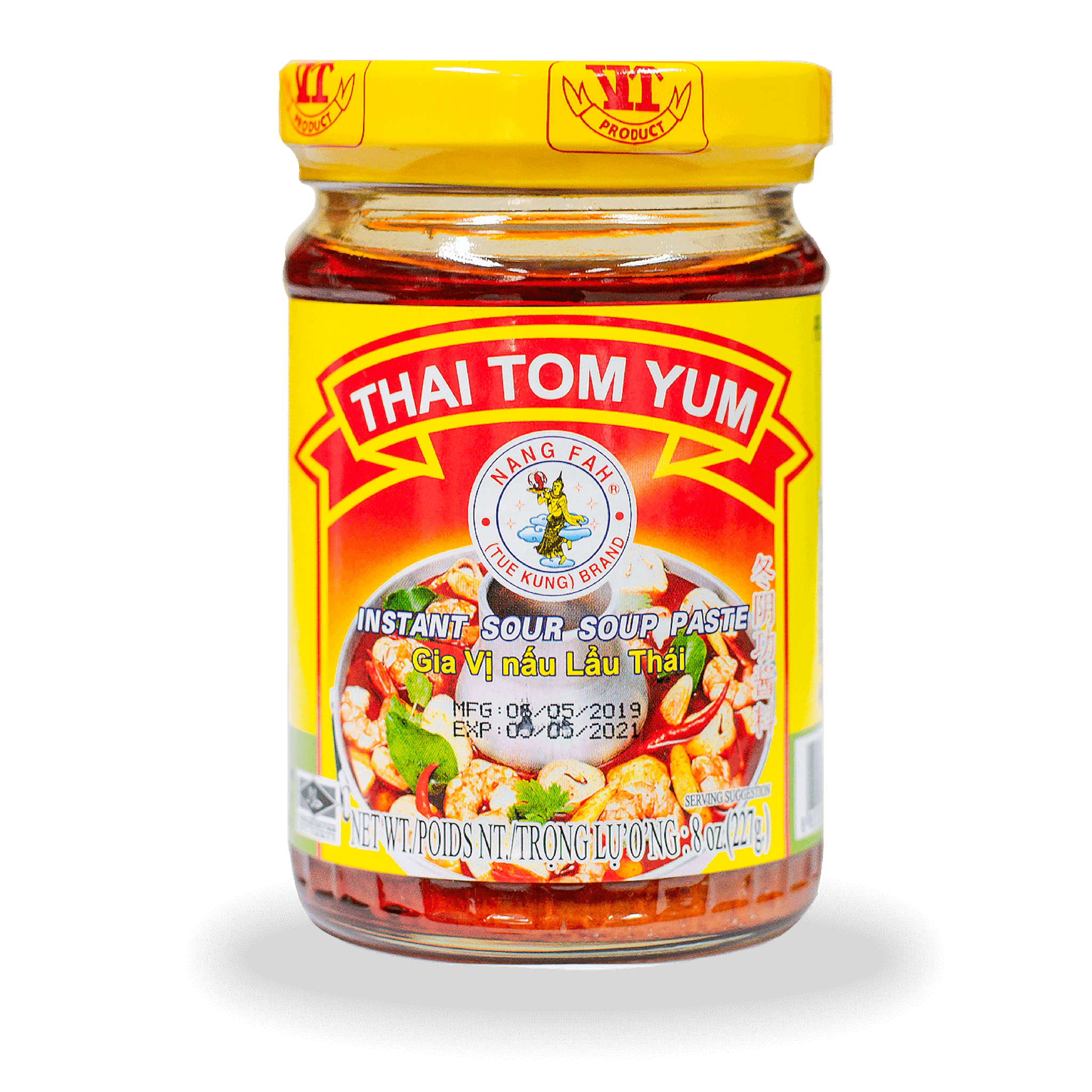 Instant Thai Tom Yum Paste Brand Nang Fah